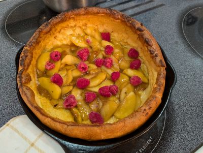 Dutch Baby-Apple-Raspberry-1